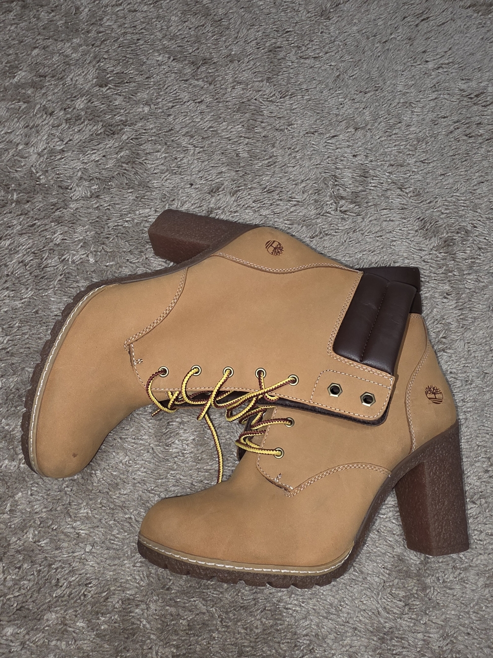 Timberland Tillston 6" Nubuck Suede Heeled Boots
